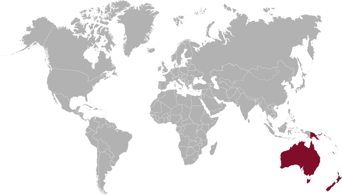 오세아니아 맵