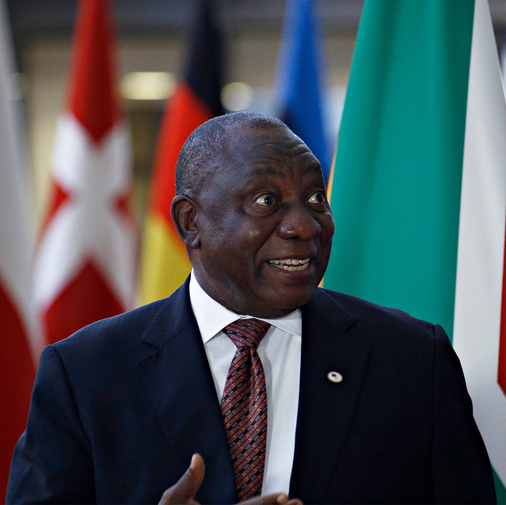  President of South Africa Cyril Ramaphosa