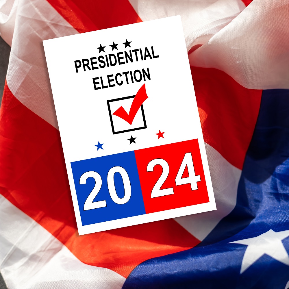 Presidential election 2024 in the United States. Voting day, November 5.